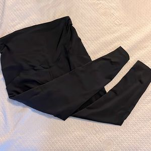 Zella Mamasana Cropped Leggings with Pockets GUC Size Large